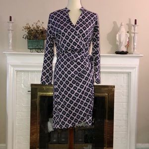 🌹Diane Von Furstenberg Faux Wrap Dress Sz 6